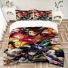 3pcs Demon Slayer Bedding Set. Soft and Comfortable with No Core Included (1x Duvet Cover + 2x Pillow Covers) yy251031030