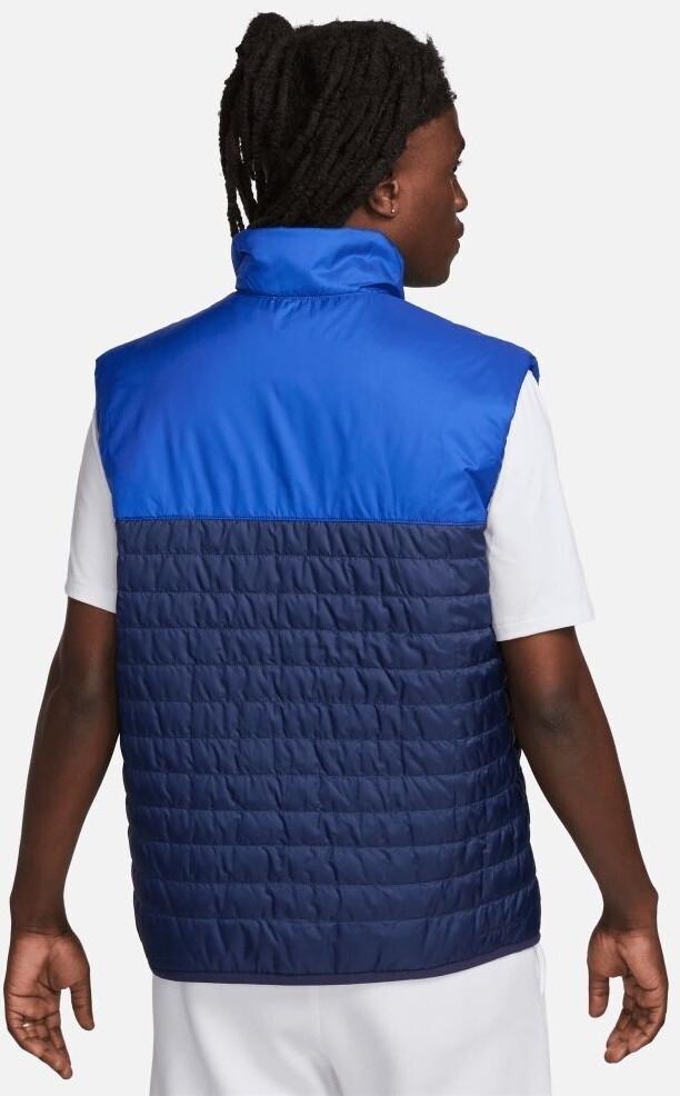 Winter Jacket Nike FB8201-410 M NK TF WR MIDWEIGHT VEST Jacket Midnight Navy Game Royal Sail