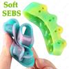 1Pair Gel Toe Separator Toe Spacer For Men And Women Bunions Corrector Correct Restore Toes To Their Original Shape