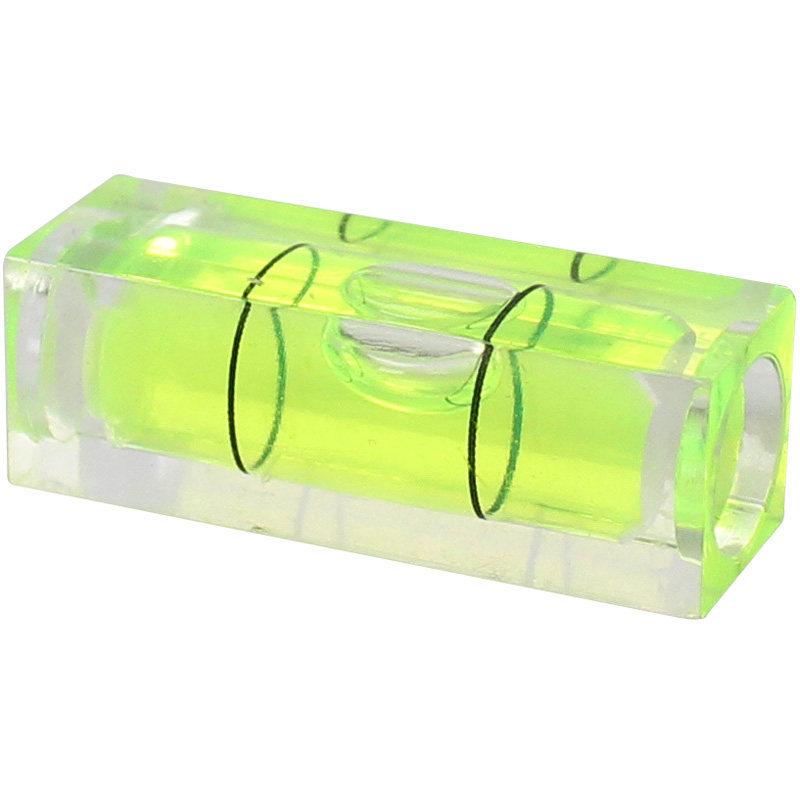 Green Horizontal Bead Spirit Level Balancer with Frame Attachment for Engineering and Picture Frames