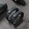 For Xiaomi Carbon Fiber Strap For Xiaomi Mi Band 7 Nfc Wristband Smartwatch Watchbands Silicone Bracelet Correa Mi Band 6 4 5 3 Accessories