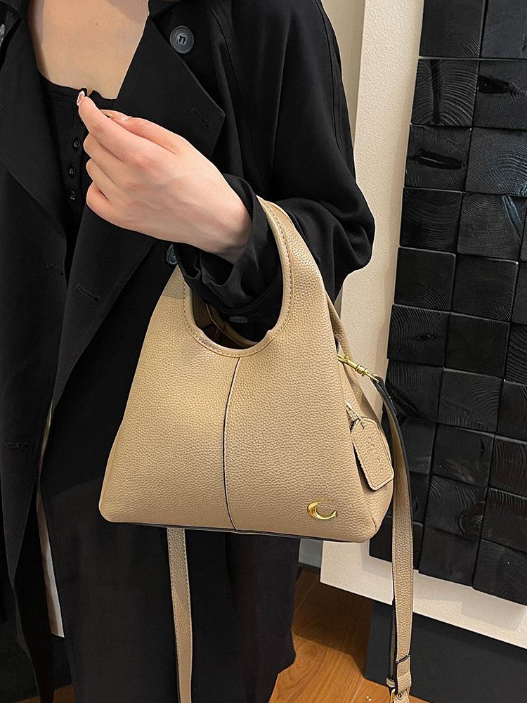 

KOUJIA 2025 LANA Большая Вместимость Ретро Женская Сумка-Корзина для Овощей на Плечо