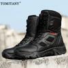 Men Shoes  Winter Men Combat Tactical Boots Ankle Work Safety Shoes Special Force Army Boots Male Waterproof Motorcycle Shoe