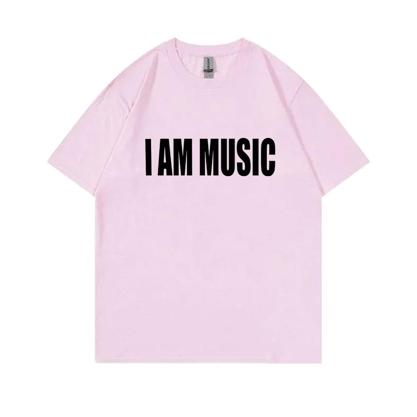Playboi Carti I AM MUSIC 2025 Album Logo Graphic Print T-shirt Men Fashion Hip Hop Streetwear Unisex Opium Merch Short Sleeve