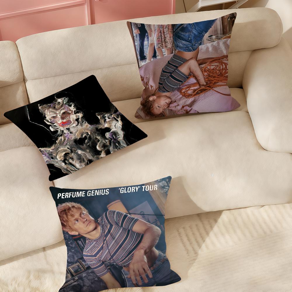 Singer PPerfume Genius Glory Pillow Case Suitable For Bedrooms Living Rooms Cars Home Decoration