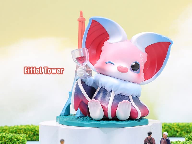 POP MART YOKI Travel Around The World Series Trading Figures Box of 12 ABS&PVC&Vinyl