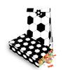 Athletic Event Gift Wrapping Kits Kraft Paper Bags and Soccer Field Designs Stickers Handmade Party Supplies