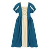 European and American Princess Style Knitted Belle & Cinderella Dress for Girls - Snow White Theme