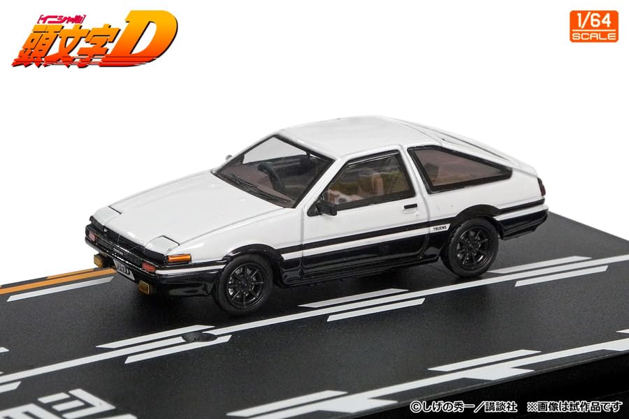 Interallied Initial D Set Takumi Fujiwara Trueno Bunta Fujiwara Impreza Completed Model Modeler's 1/64 Vol. 22 (AE86) & (GC8) (MD64222)