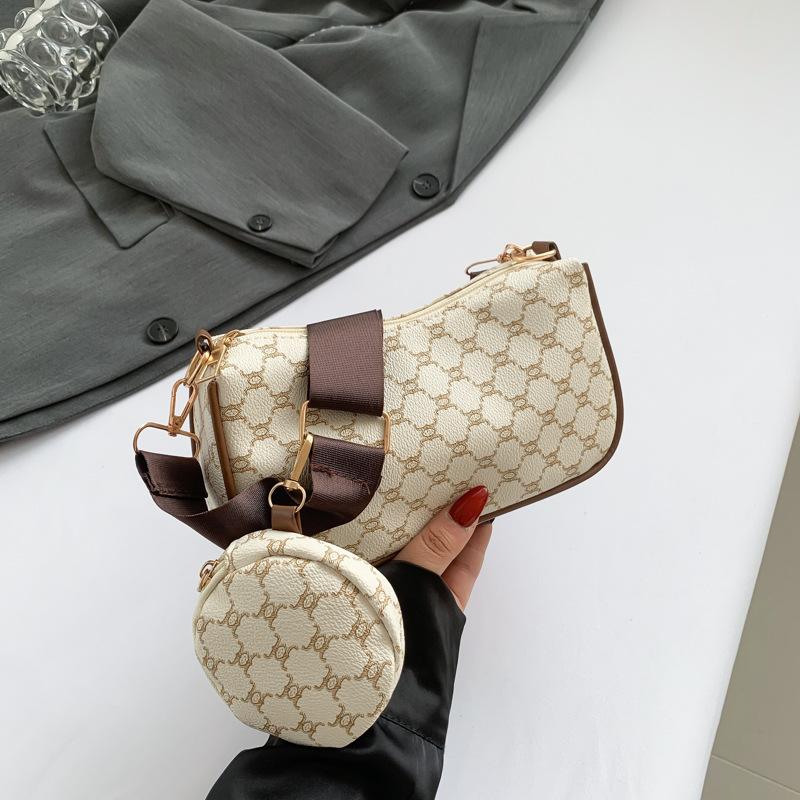 Neuer Stil Modische Lässige Ein-Schulter Mutter-Kind-Tasche Schöne Achseltasche Nische Lässige Quadratische Tasche