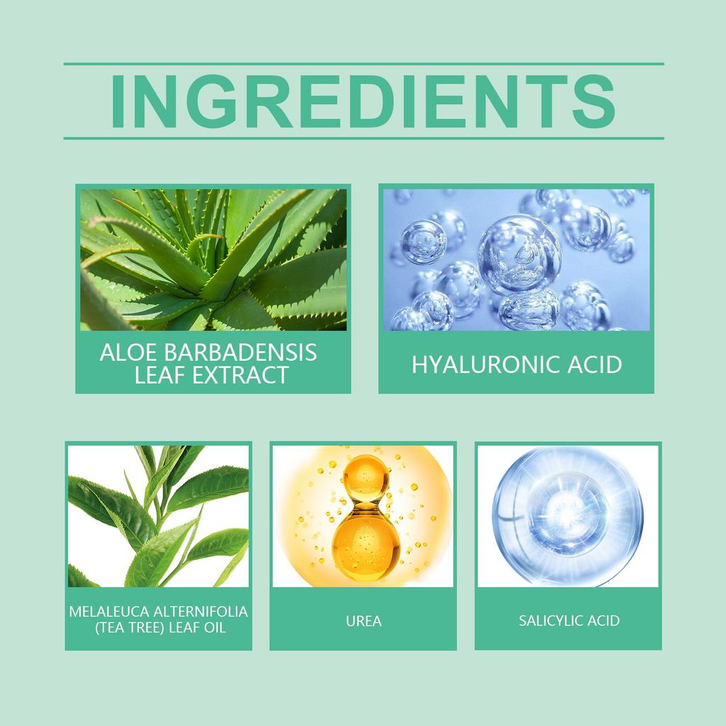 Urea Cream 40% SalicylicAcid, Moisturising Cream Against Cracked Heels, Enriched With & Hyaluronic Acid&AloeVera Extracts, Deep Moisturising