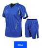 Men's Slim Fit Summer Sportswear Set - Short Sleeve T-Shirt & Casual Basketball Running Outfit
