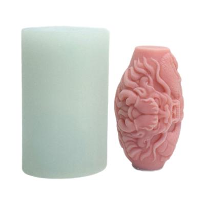Gipsstatue Form Flexible Silikonform für Kerzen- und Seifenherstellung Geprägte Aromatherapie Form Schmuckherstellungswerkzeug