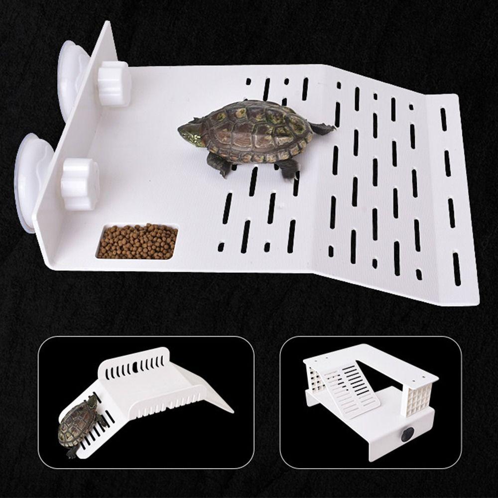 Plastic Turtle Basking Platform Float Platform Climb Feature Reptile Resting Habitat Turtle Basking Platform Float Decoration