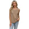 Women's Spring Summer U Neck Pleated Tank Top Solid Color Casual Sleeveless T-Shirt Soft Breathable Daily Wear Basic Top
