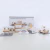 New Mini Small Furniture Wooden Kitchen Bedroom Bathroom Play House Simulation Doll House Children's Toys Furniture Placement