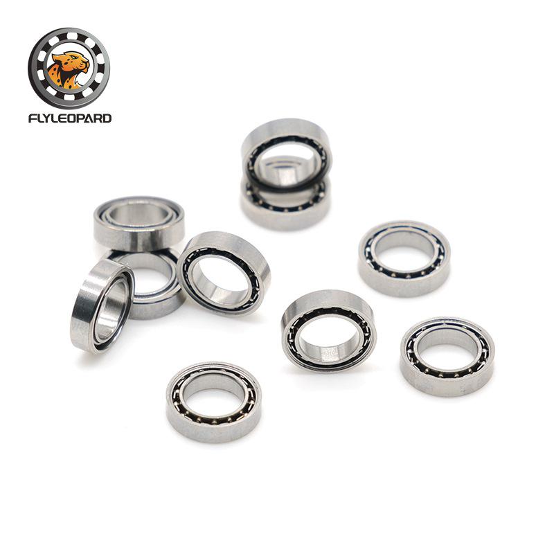 In-stock 6900 2RS Thin-walled Deep Groove Ball Bearing, 10x22x6, High-speed Motor Bearing with Blue Rubber Seal.