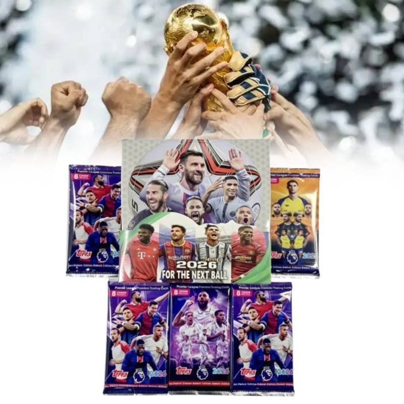 Global Football Cup World Soccer Stars Blind Box With Educational Cards For Kids