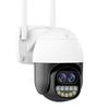 AIOOK Dual lens HD 10MP outdoor camera 5X ZOOM WIFI camera mobile tracking full-color night vision two-way intercom ICSEE APP