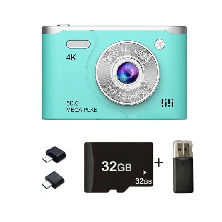 

4K 6400W Pixels Digital Camera Lightweighted with Builtin Fill Light and 800mAh Battery for Low Light Photography