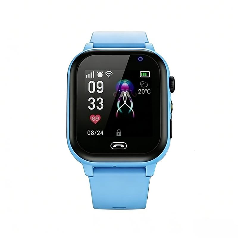 New Kids Smart Watch 5G GPS Location Video Call Sim Card SOS Child Camera Waterproof Upgrade For Boys Girls Add Earphone