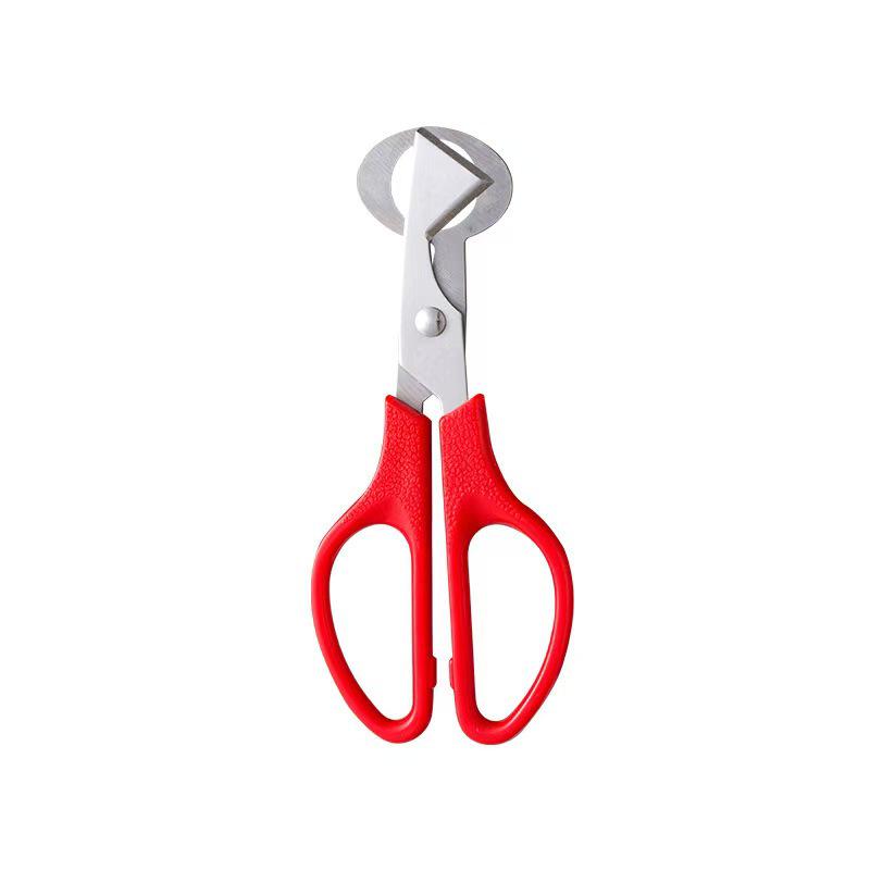Stainless Steel Quail Egg Scissors - Precision Eggshell Cutter for Seamless Egg Opening