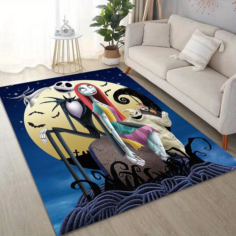 1PC The N-Nightmare Before Christmas Printing Carpet for Living Room Bedroom Kid's Room Home Decor Area Rug Non-slip Mat Gift