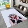Tappeto Antiscivolo Tappeto Musicale Cantante T-Taylor per Soggiorno, Camera da Letto, Sala Giochi, Tappeto Morbido Tappeto per Pavimento Decorazione Casa