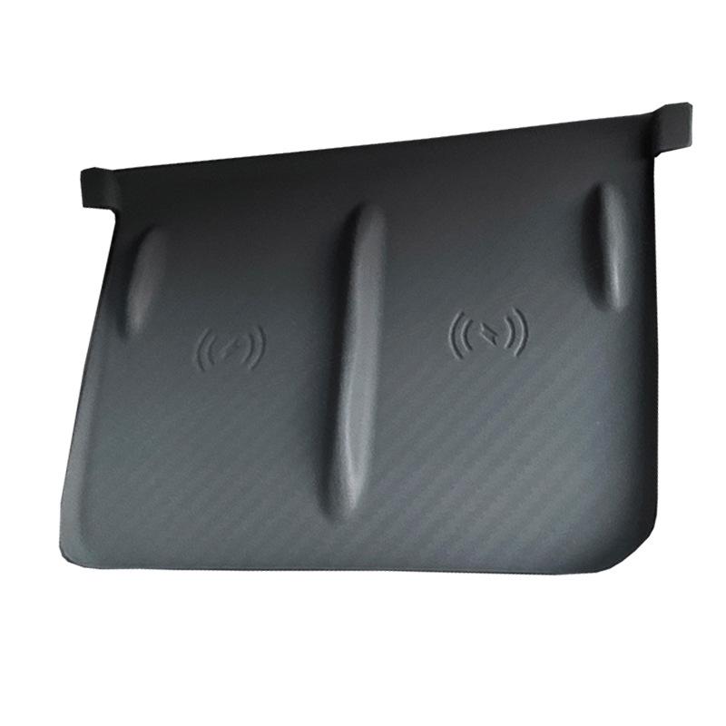 Tesla Model 3/Y Trådlös laddning Silikon Halkskyddsmatta för Mittkonsol