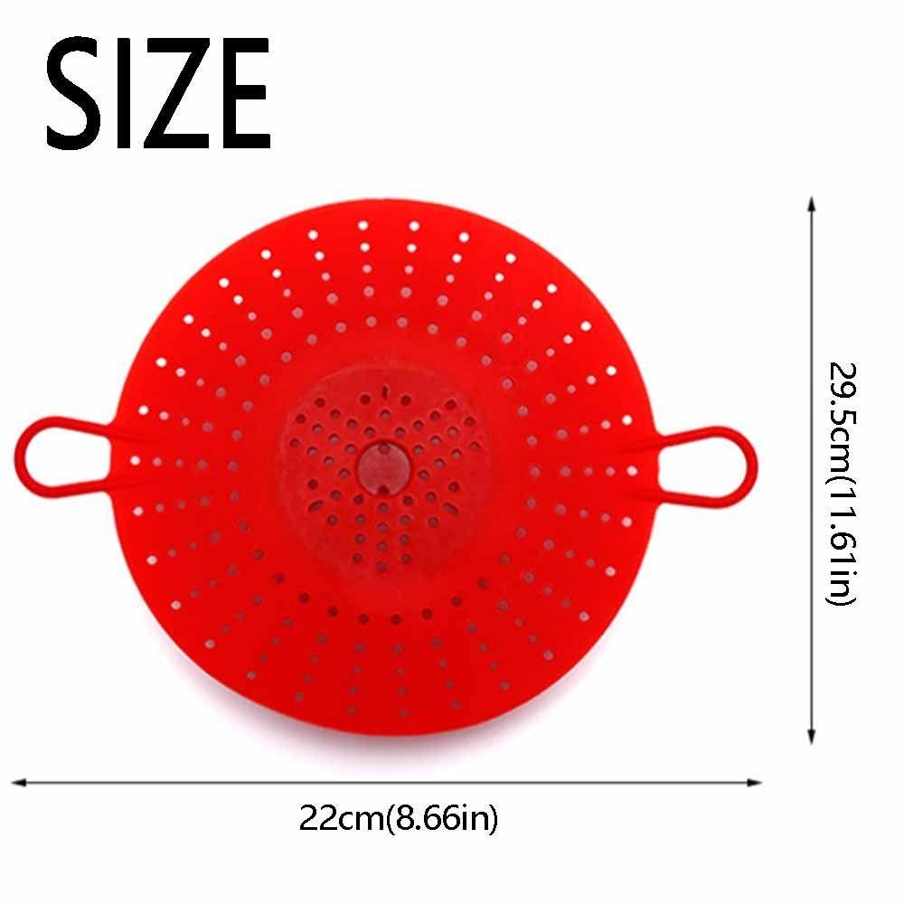 Non-Stick Silicone Steamer Basket Heat Resistant Dumpling Steamer  Steaming Vegetables