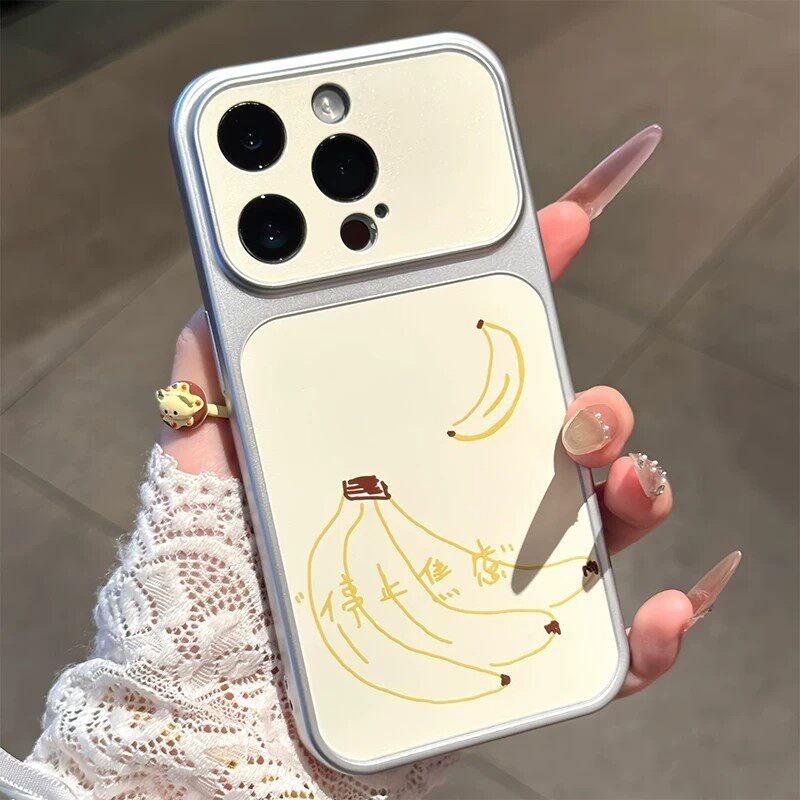 Simple line fruit suitable for Apple promax mobile phone case girls high value Huawei P Xiaomi vivo