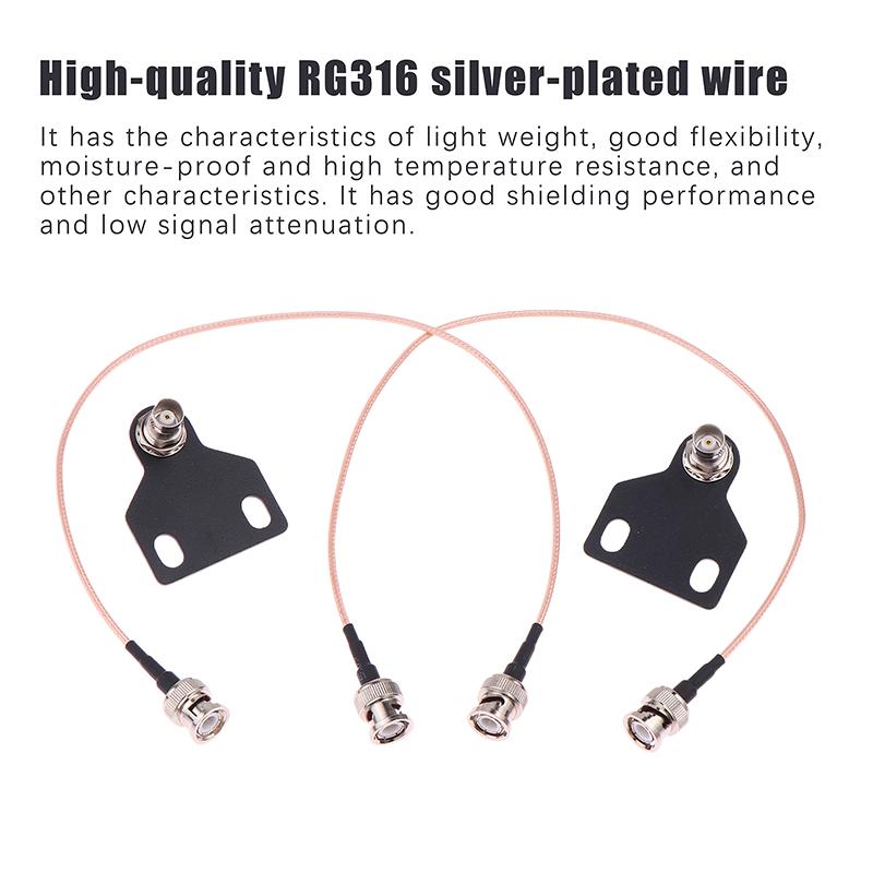 Stage Performance Wireless Microphone Host Bnc Receiving Antenna Extension Interface