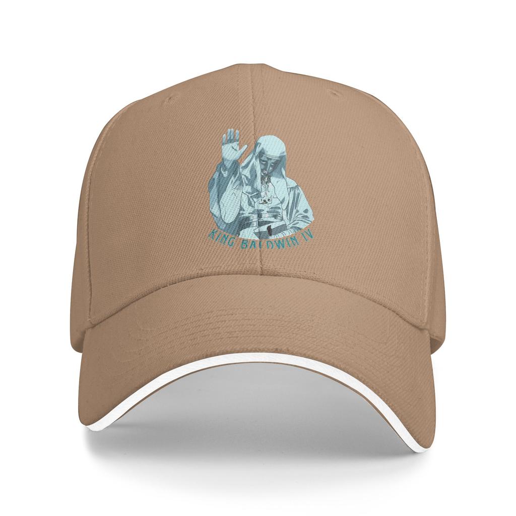 King Baldwin IV Baseball Cap Casual Female Male Trucker Hat Adjustable Custom DIY Hunting Camping Baseball Caps Birthday Gift