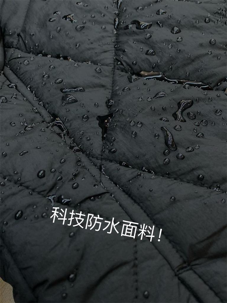 Out K Retro Quilted Jacket: High-Efficiency Cotton, Stackable, Warm, Mountain Style for Couples