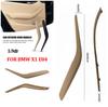 Left+Right Beige Car Interior Door Handles for BMW X1 E84 10-16 Inner Doors Panel Handle Bar Pull Trim Cover Front Rear