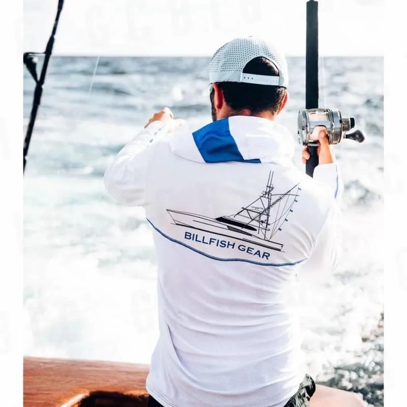 

Hooded Fishing Shirt Outdoor Sunscreen Sports Quick-dry Luya Clothes Breathable S