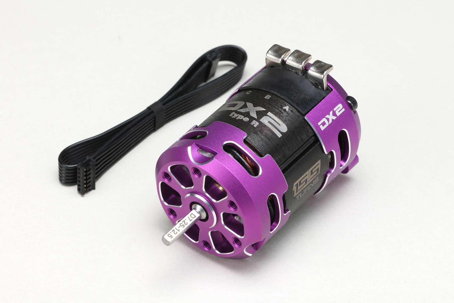 

Yokomo DX2 Type-R Brushless Motor 15.5T (Purple) Drift Performance (12.5x7.25x24) RC Brushless Motor - RPM-D2155RP