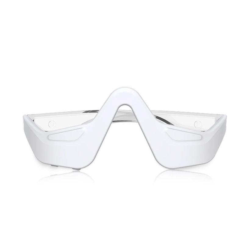 Dispositivo de masaje ocular con microcorriente y luz roja para reducir ojeras y rejuvenecer