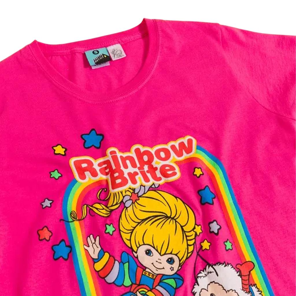 Rainbow Brite Womens/Ladies Dance Fitted T-Shirt