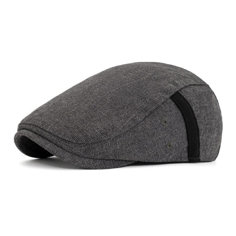 Men's Spring Summer Peaked Cap British Forward Cap Retro Beret Outdoor Sun Hat