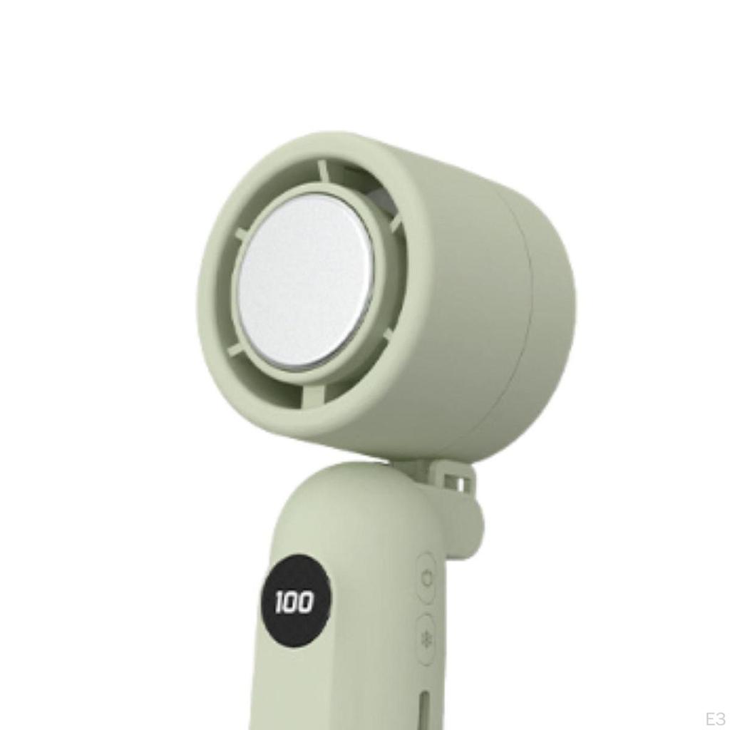 Compact Electric Fan with Neck Support, Personal Cooling Device for Various Settings