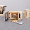 1 Set Doll House Accessories 1:12 Dollhouse Miniature Coffee Machine Egg Beater Bread Machine Home Appliances Decor Toy