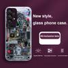 Grey Mechanical Interior For Samsung Galaxy S24 Plus S20 21 FE S23 Ultra S8 9 A70 72 73 50 51 52 53 Tempered Glass Phone Case