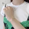 [Anna Sui] Shell Butterfly Motif Silver Bracelet SAUB0140LSMP
