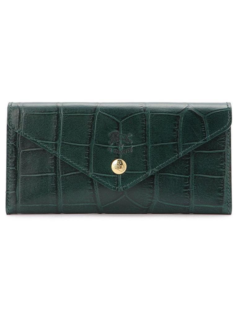 Il Bisonte Web-Exclusive Long Wallet 54154232306340 F Dark Green