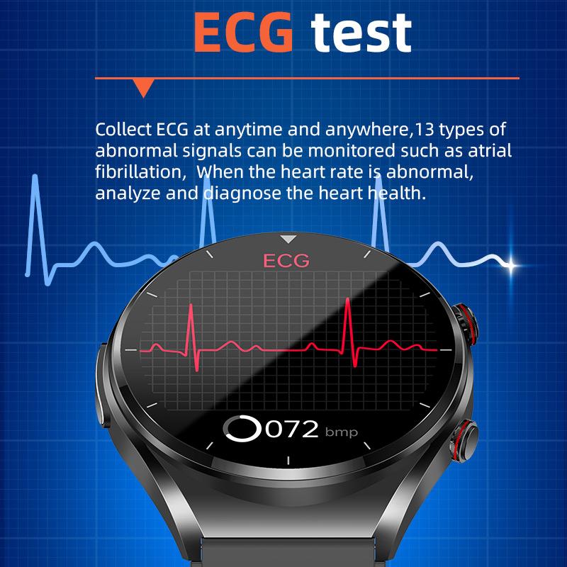 Buy 2023 ECG+PPG Blood Pressure Sleep Monitoring HRV Smart Watch