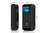 Keyless Biometric Glass Door Lock with Doorbell, Fingerprint RFID Password Lock for Commercial