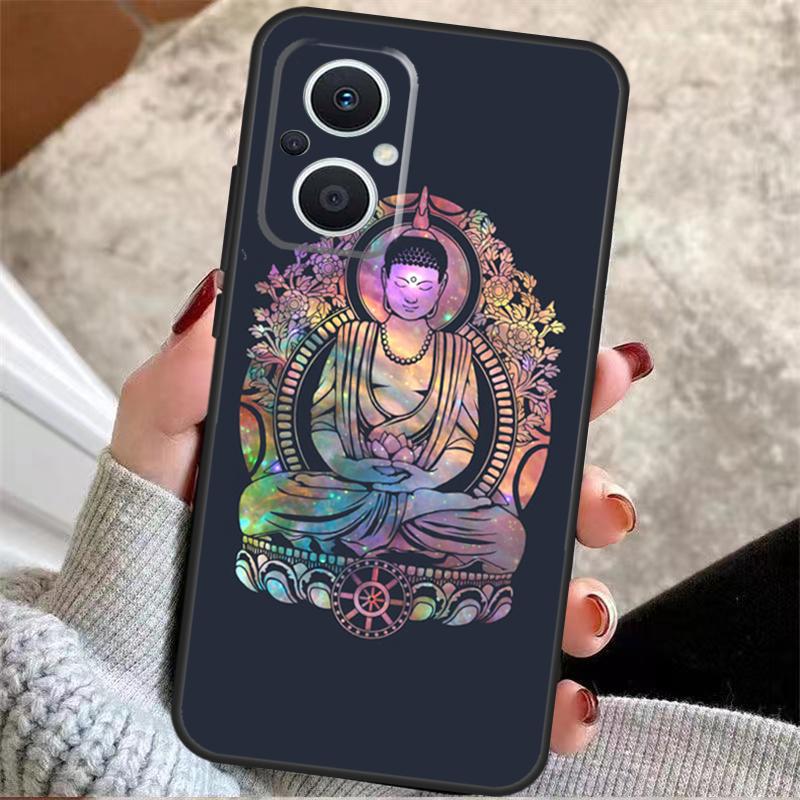 Trippy Gautama Buddha For OPPO Reno 14F 13F 12F 11F 8T 10 11 12 13 14 Pro 7 8 Lite OPPO Find X8 X6 X5 X9 Pro Case