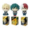 Anime Nendoroid Bakugou Katsuki Midoriya Izuku ładna figurka Todoroki So Toga Himiko model dzieci cole samochód