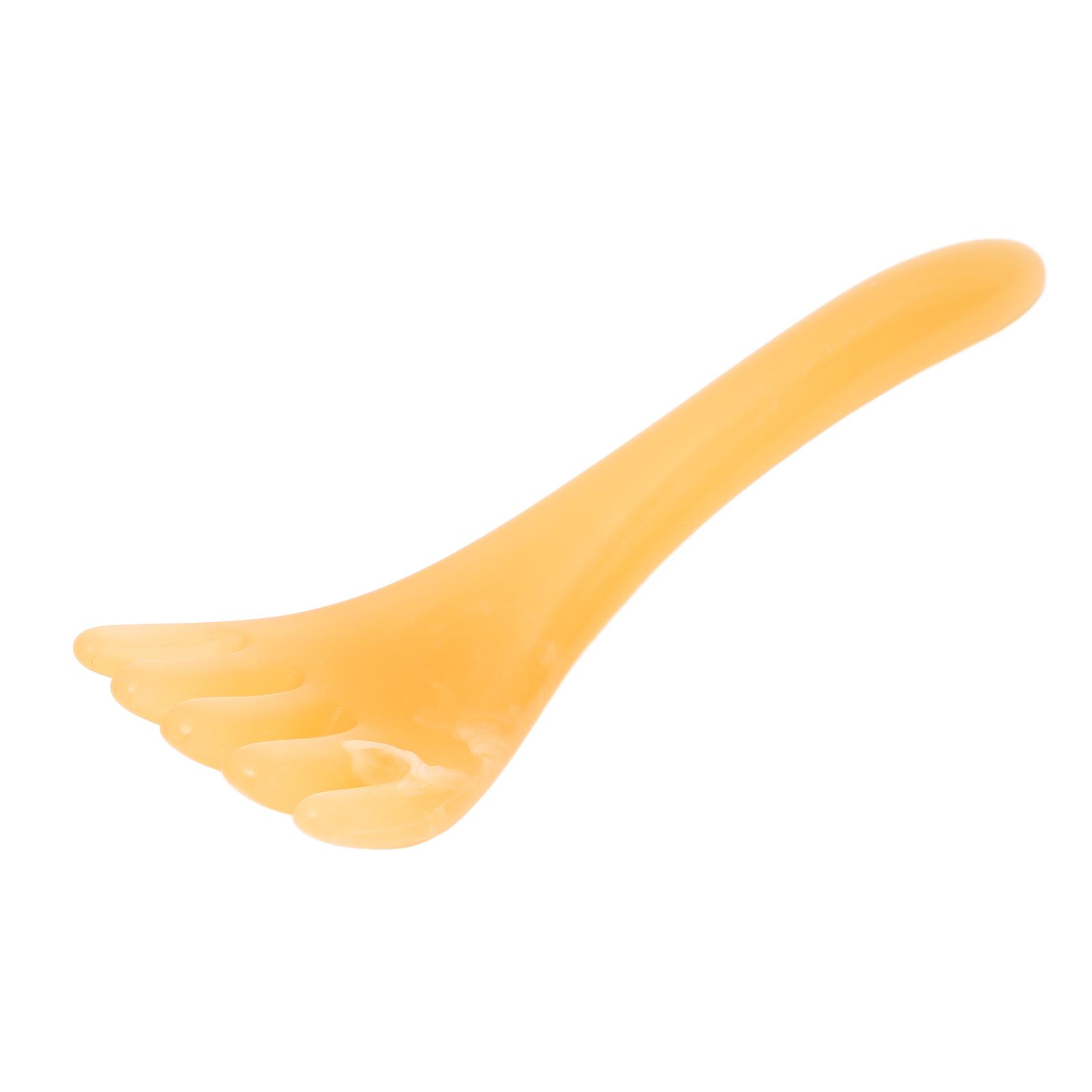 

Handheld Massager Tool 5 Claws Head Massaging Skin Scraping Resin Manual Massager for Arm Legs